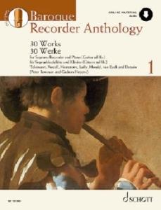 Bowman - Baroque Recorder Anthology 1 flûte à bec