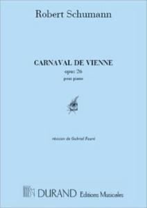 SCHUMANN - Carnaval de Vienne Opus 26 pour piano