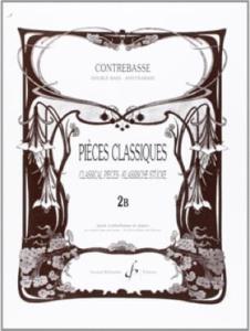 Bernard Salles - Pieces classiques, vol 2B pour contrebasse  et piano