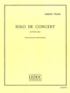 Gabriel Pierné - Solo de concert op. 35 pour basson et piano
