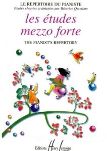 Les études MEZZO FORTE - Le répertoire du pianiste