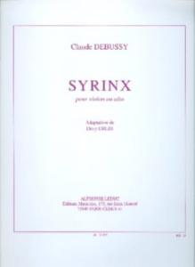 C.DEBUSSY - Syrinx pour Violon (ou Alto) solo