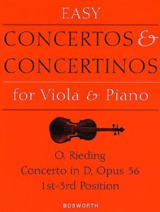 RIEDING - CONCERTO EN RE OP.36 POUR ALTO ET PIANO