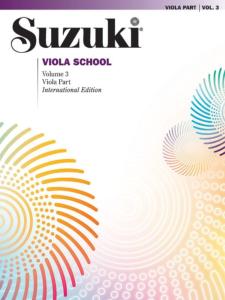 SUZUKI Viola School Vol.3 - Viola Part