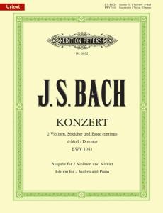 J.S.BACH - CONCERTO POUR 2 VIOLONS EN RE MINEUR RED.PIANO