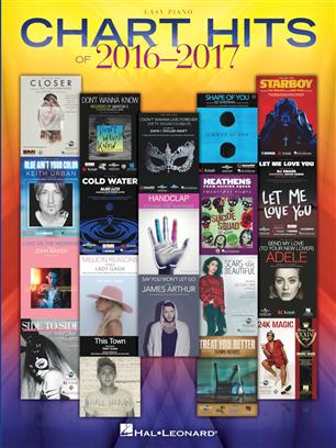 Chart Hits of 2016-2017 / Piano facile