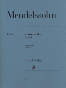 MENDELSSOHN - PIECES POUR PIANO VOL.1