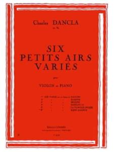 C.DANCLA - Air varié op. 89 n° 6 sur un thème de Mercadante pour violon et piano