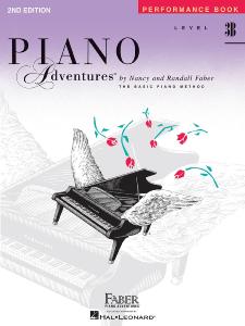 Nançy Faber - Piano Adventures Level 3B Performance Book