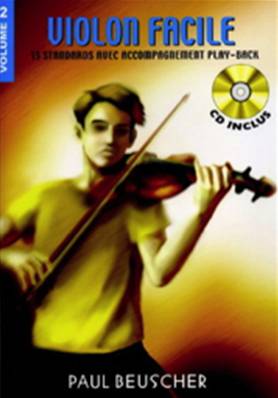 Auteurs Divers - Violon Facile Volume 2 avec CD .15 Standards Avec Accompagnement Play-Back.