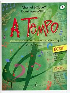 A TEMPO - PARTIE ECRITE - VOLUME 7