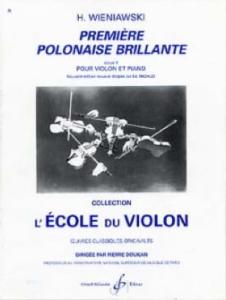 WIENIAWSKI - PREMIERE POLONAISE BRILLANTE OP.4 POUR VIOLON ET PIANO