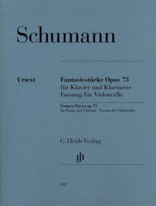 SCHUMANN - Fantasiestücke op. 73 pour Clarinette TRANSC. POUR VIOLONCELLE