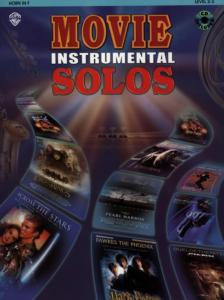  Movie instrumental solos pour Cor en Fa avec CD - Niveau 2-3