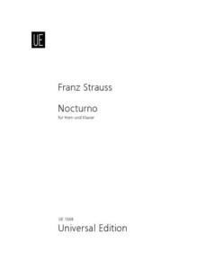 Richard Strauss - Nocturno Opus 7 pour cor en fa et piano