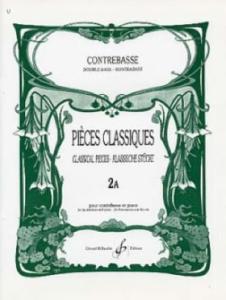 Bernard Salles - Pieces Classiques Vol 2A pour contrebasse  et piano