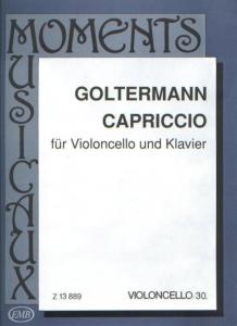 GOLTERMANN - Capriccio pour violoncelle et piano