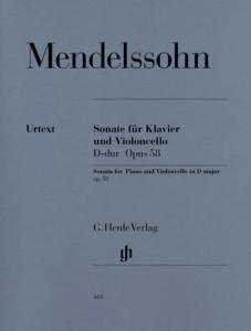 Mendelssohn - Sonate pour violoncelle et piano D Maj Op.58