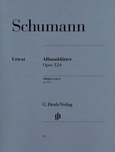 SCHUMANN - Albumblätter Opus 124 pour piano
