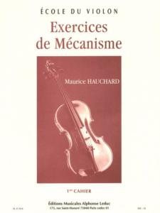 Maurice Hauchard Exercices de mécanisme Volume 1