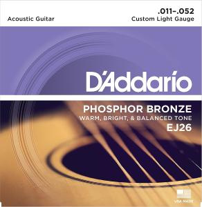 D'Addario EJ26 (11-52) Custom-Light