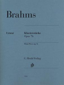 BRAHMS - Klavierstücke Op.76 pour piano