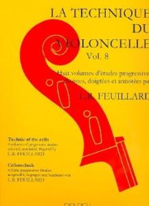 FEUILLARD - LA TECHNIQUE DU VIOLONCELLE VOL.8