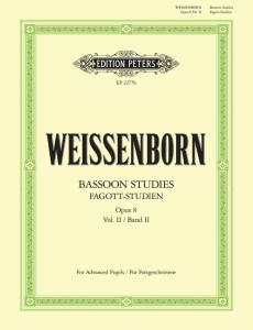 Julius Weissenborn - Fagott Studien op. 8 - Bd. 2