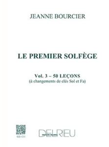 Jeanne Bourcier Le premier solfège – Volume 3
