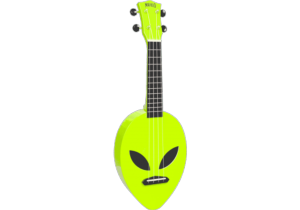 Mahalo MC1ALNGN + Housse (Alien Neon Green)