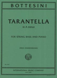 Giovanni Bottesini - Tarentelle en la mineur pour contrebasse et piano Rév. Fred Zimmermann
