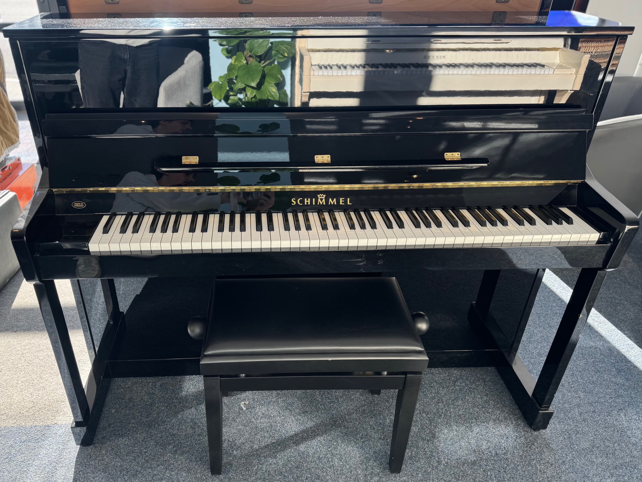 Occasion Schimmel 115 Noir (Piano Droit)
