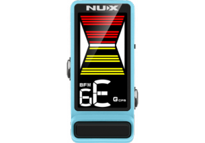 NUX Flowtune2-Blue (Accordeur compact LCD couleur - bleu)