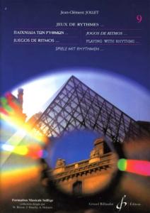 JEUX DE RYTHMES ET JEUX DE CLES -  VOLUME 9