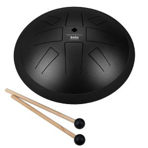 Sela Melody Tongue Drum 10“ A Hirajoshi Black (25,5cm)