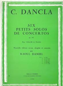 C.DANCLA - Petit solo de concerto op. 141 n° 1 en Sol Majeur pour violon et piano