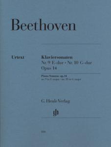 Beethoven - Sonate n° 9 en Mi Maj et n°10 en Sol Maj Op.14 pour piano