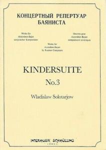 Wladislaw SOLOTAREV - Suite pour enfants n°3 pour Accordéon