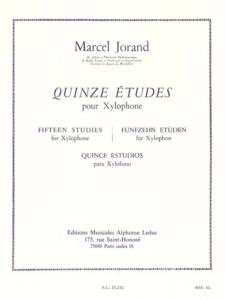 M.JORAND - Quinze études pour Xylophone