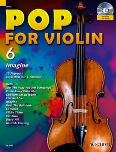 PLAY-ALONG POP FOR VIOLIN + CD