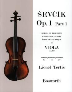 SEVCIK Etudes Opus 1 / Partie 1 - Alto