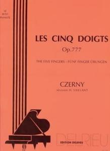 CZERNY - Les 5 doigts, 24 exercices Op.777