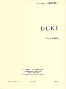 Bernard Andres - Duke pour harpe 