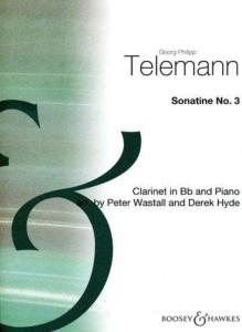 TELEMANN - Sonatine n° 3 pour Clarinette et Piano