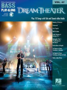 Dream Theater - Bass Play-Along Volume 47 avec audio en téléchargement