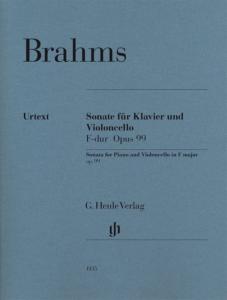 BRAHMS - Sonate  en Fa majeur op. 99 pour piano et violoncelle