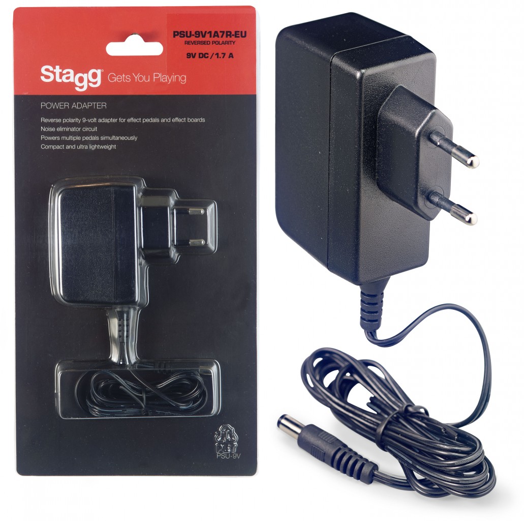 Stagg PSU-9V1A7R-EU  (Chargeur alimentation pédale)