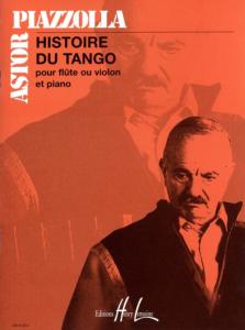 PIAZZOLLA - Histoire du tango pour flûte ou violon et piano