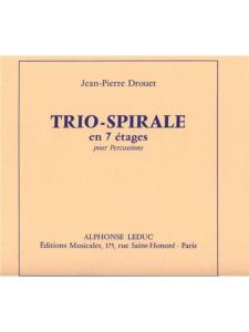 J.P.DROUET - Trio-Spirale en 7 étages pour Percussions