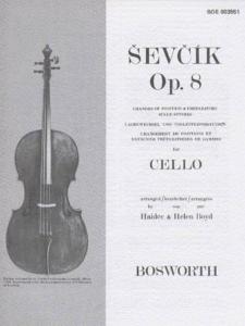 Sevcik Etudes Op.8 Violoncelle